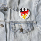 Badge Rond 5 Cm Aigle allemand (En situation)