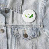 Badge Rond 5 Cm Aigle volant (vert) (En situation)