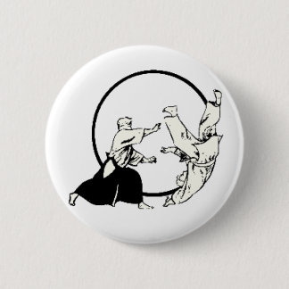 Badge Rond 5 Cm Aikido