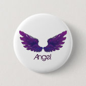 Badge Rond 5 Cm Ailes (Devant)