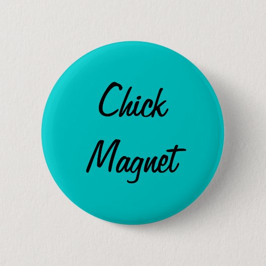 Badge Rond 5 Cm aimant de poussin (Devant)