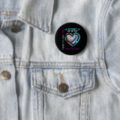 Badge Rond 5 Cm Aimé Un En Mémoire De Soeur Sensibilisation Au Sui (En situation)