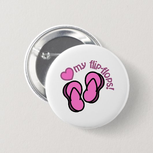 Badge Rond 5 Cm Aimez mes bascules électroniques (Devant & derrière)