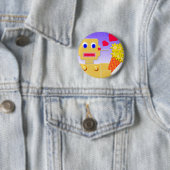 Badge Rond 5 Cm Aimez-moi, je suis un garçon (En situation)