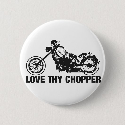 Badge Rond 5 Cm aimez thy couperet (Devant)
