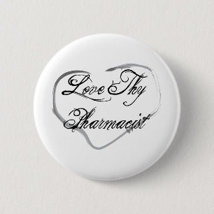 Badge Rond 5 Cm Aimez Thy pharmacien