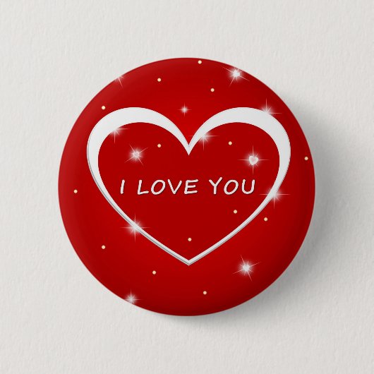 Badge Rond 5 Cm Aimez-vous (Devant)