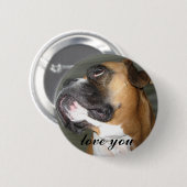 Badge Rond 5 Cm aimez-vous (Devant & derrière)