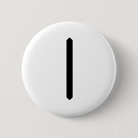 BADGE ROND 5 CM AIS RUNE (Devant)