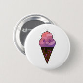 Badge Rond 5 Cm Aisu Kurimu (Devant & derrière)