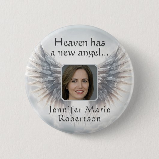 Badge Rond 5 Cm Ajouter une photo | Memorabilia (Devant)