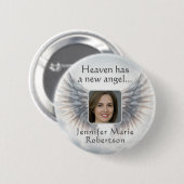 Badge Rond 5 Cm Ajouter une photo | Memorabilia (Devant & derrière)