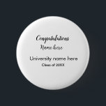 Badge Rond 5 Cm ajouter votre texte simple diplôme ajouter le nom<br><div class="desc">Conception</div>
