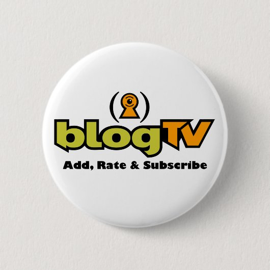 Badge Rond 5 Cm Ajoutez, évaluez et souscrivez le Pin (Devant)