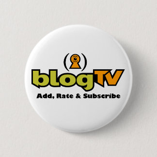 Badge Rond 5 Cm Ajoutez, évaluez et souscrivez le Pin