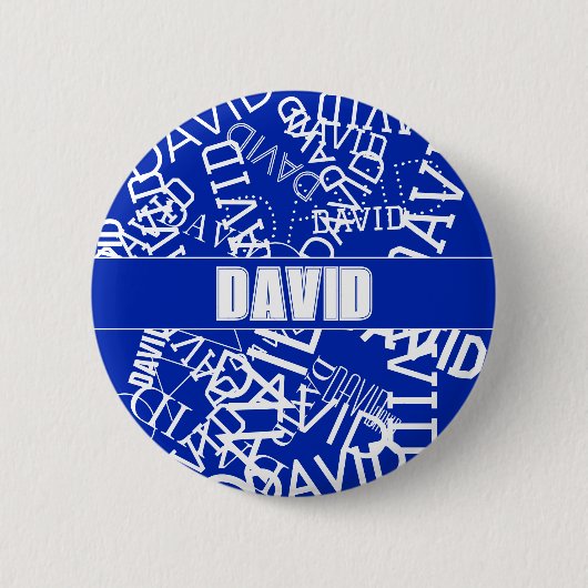 Badge Rond 5 Cm Ajoutez n'importe quel nom, collage de noms en ble (Devant)