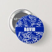 Badge Rond 5 Cm Ajoutez n'importe quel nom, collage de noms en ble (Devant & derrière)