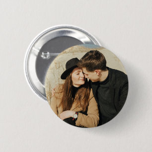 Badge Rond 5 Cm Ajoutez Votre Photo Géniale Branchée