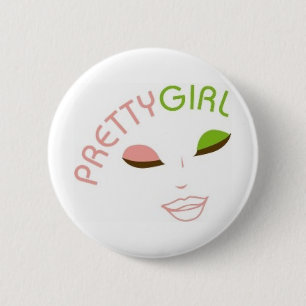 Badge Rond 5 Cm AKA assez fille