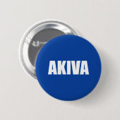 Badge Rond 5 Cm Akiva (Devant & derrière)