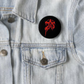 Badge Rond 5 Cm Akumakaze Pin (En situation)