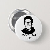 Badge Rond 5 Cm Al Franken (Devant & derrière)