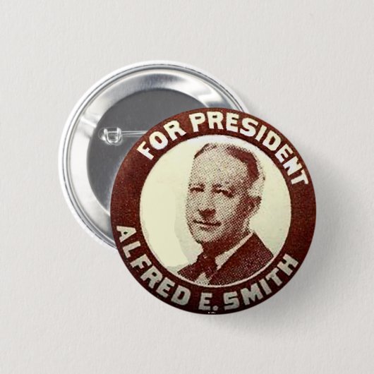 Badge Rond 5 Cm Al Smith - bouton (Devant & derrière)