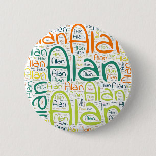 Badge Rond 5 Cm Alan