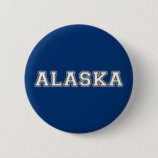 Badge Rond 5 Cm Alaska (Devant)