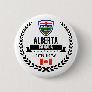 Badge Rond 5 Cm Alberta