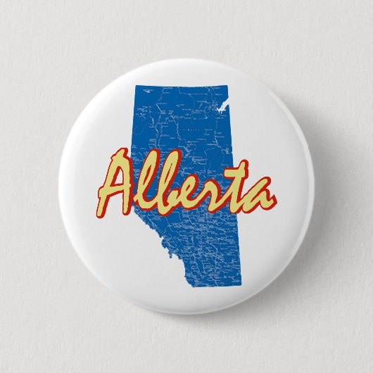 Badge Rond 5 Cm Alberta (Devant)