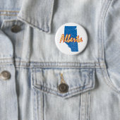 Badge Rond 5 Cm Alberta (En situation)