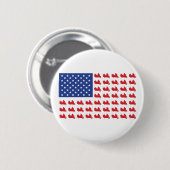 Badge Rond 5 Cm ALÉA-Drapeau À Cycle Automobile (Devant & derrière)