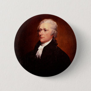 Badge Rond 5 Cm Alexander Hamilton