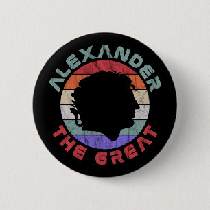 Badge Rond 5 Cm Alexander The Great