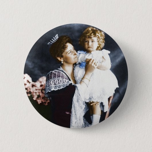 Badge Rond 5 Cm Alexandra et Alexei (Devant)