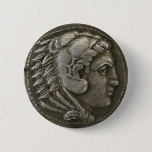 Badge Rond 5 Cm Alexandre le Grand Coin