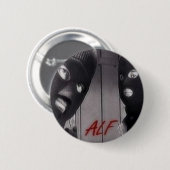 BADGE ROND 5 CM ALF ! (Devant & derrière)