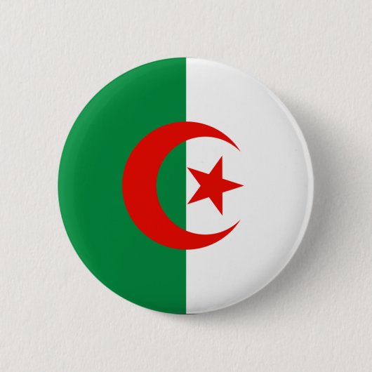 Badge Rond 5 Cm Algérie (Devant)