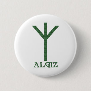Badge Rond 5 Cm Algiz