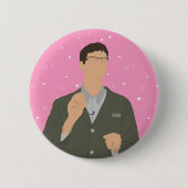 Badge Rond 5 Cm Algues (Devant)