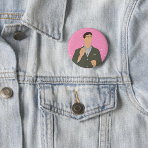 Badge Rond 5 Cm Algues