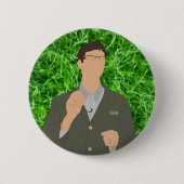 Badge Rond 5 Cm Algues (Devant)