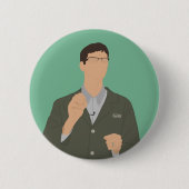 Badge Rond 5 Cm Algues (Devant)