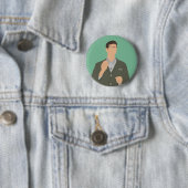 Badge Rond 5 Cm Algues (En situation)