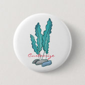 Badge Rond 5 Cm Algues bleues Thunder_Cove (Devant)
