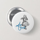 Badge Rond 5 Cm Alice (Devant & derrière)