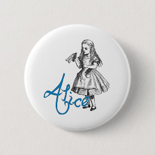 Badge Rond 5 Cm Alice