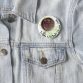 Badge Rond 5 Cm Alice au pays des merveilles (En situation)