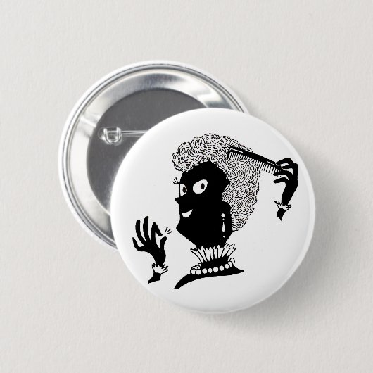 Badge Rond 5 Cm Alice doing (Devant & derrière)